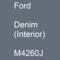 Preview: Ford, Denim (Interior), M4260J.